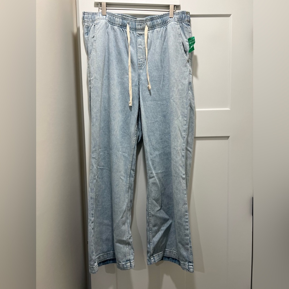 NEW GAP High Rise Wide Leg Jeans